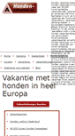 Mobile Screenshot of honden-vakanties.nl